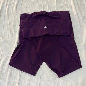 Lululemon pants size 4 plum color perfect condition
